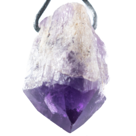 Amethist, Amethyst Kristal punt 1x UNIEK