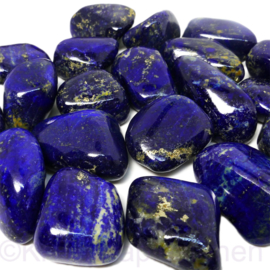 Lapis Lazuli, Extra met Pyriet (XL) per st.*