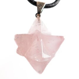 Rozenkwarts Merkabah hanger p.st.