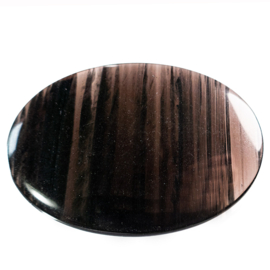 Obsidiaan, Lamellen massagesteen 5x7 cm SET van 2x │1x SET