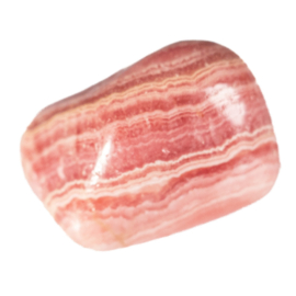 Rhodochrosiet, A-kwaliteit trommelsteen (XXL) 1x UNIEK