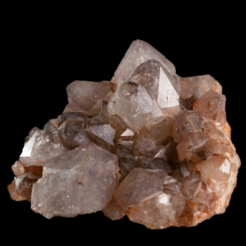 BRANDBERG  Amethist Kristal Cluster SET van 3x st. Namibië UNIEK