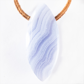 Chalcedoon hanger Groot 1x UNIEK
