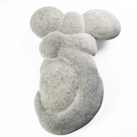 Fairy stone Dolomiet zandsteen L. 10,7 cm 1x UNIEK
