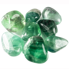 Fluoriet, Groene Fluoriet trommelsteen (XL) per st.*