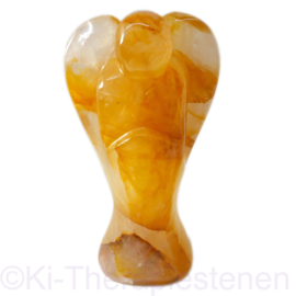 Beschermengel Golden Lemurian Engel 1A-kwaliteit Groot 1x Uniek ex.