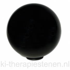Obsidiaan zwart Bol ø  6 cm