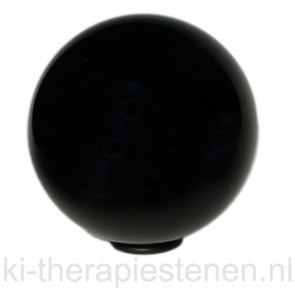 Obsidiaan zwart Bol Groot  ø ca. 10 cm