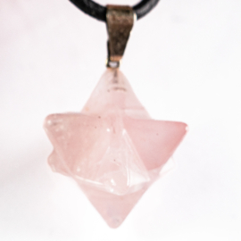 Rozenkwarts Merkabah hanger p.st.