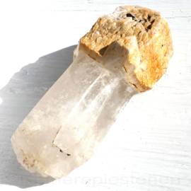 Scepter Bergkristal kwarts 13 cm 0,39 kilo  1x uniek ex.