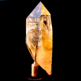 Citrien  Kristal (Natuur) op standaard │ 1x UNIEK
