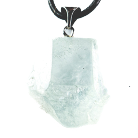 Apofyliet, kristal Groen hanger 1x UNIEK