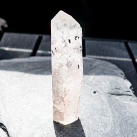 Magische Laserkristal - met Calciet (Binnen-Mongolië) 1x UNIEK