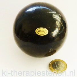 Shungiet / shungite Bol 7 cm per stuk