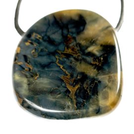 Nellite met Pietersiet Groot hanger 1x UNIEK