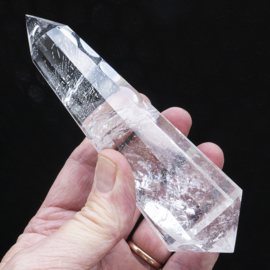 Dubbeleinder  Phi - Vogel kristal - 12 Z.,  L. 15 cm, 0,3 kilo 