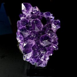 Amethist cluster Uruguay, 0,23  kilo | 1x UNIEK