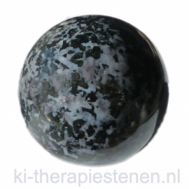 Gabbro 'Mystic Merlinite' Bol ø 10 cm, 1x UNIEK