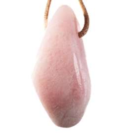 Petaliet, edelsteen groot hanger 1x UNIEK