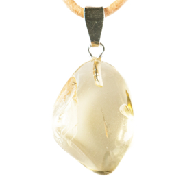 Labradoriet , Goud Labradoriet  1A kwaliteit hanger 1x UNIEK