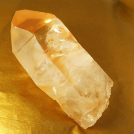 Healer, Golden Lemurian,  Kristal  1x uniek ex