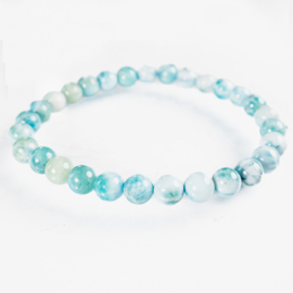 Larimar armband ø 7 mm │per st.