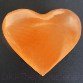 Seleniet Oranje Hart ca 7 cm *(♥ 5=6)