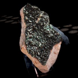 Libetheniet kristal matrix 0,36 kilo (Congo - Luana) 1x UNIEK Reservé