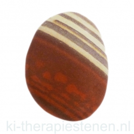 Printstone, massagesteen 3,5-4 x 5 cm p.st.