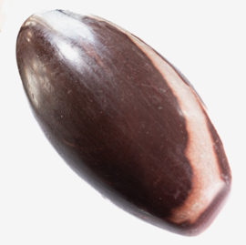 Shiva Lingam  L. 21 cm. dik 9,8 cm. (2,85 kilo)