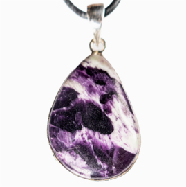 Kammereriet - Kammerite  Zilveren hanger | 1x UNIEK