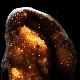 Citrienkristal Natuur Cluster (Uruguay) H. 80 cm, 42 kilo