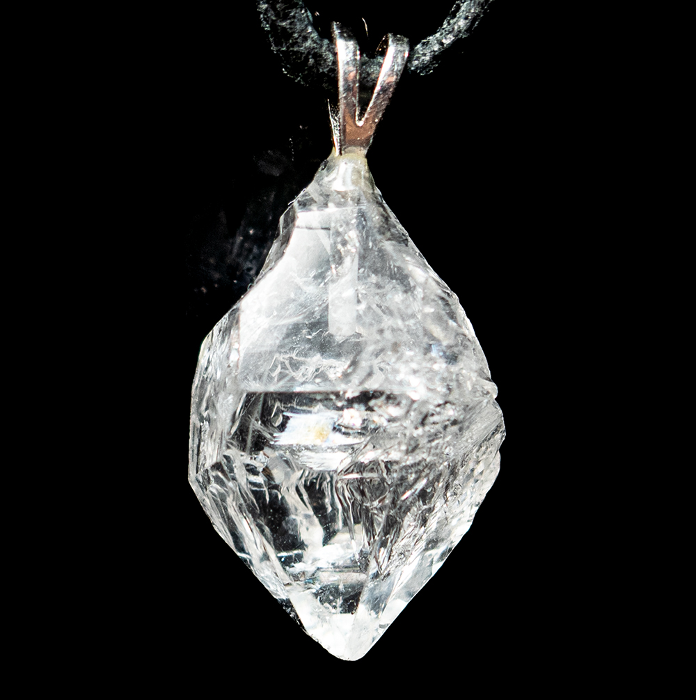 Herkimer Diamant  hanger 1x UNIEK