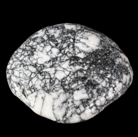 Pinoliet-IJsbloem Magnesiet  Jumbo trommelsteen L.12 cm 0,7 kilo