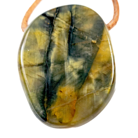 Nellite met Pietersiet Groot hanger 1x UNIEK