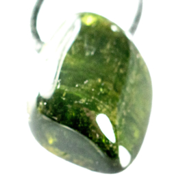 Toermalijn, Groene Toermalijn-kristal hanger │1x UNIEK