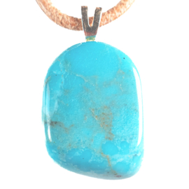 Turquoise  (gestabiliseerd), hanger 1x UNIEK