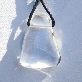 Bergkristal, 1A kwaliteit groot,  hanger