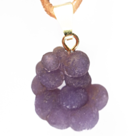 Agaat, Druif (Grape) Agaat hanger  1x UNIEK