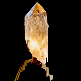 Citrien  Kristal (Natuur) op standaard │ 1x UNIEK