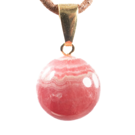 Rhodochrosiet  edelsteen hanger │ 1x UNIEK