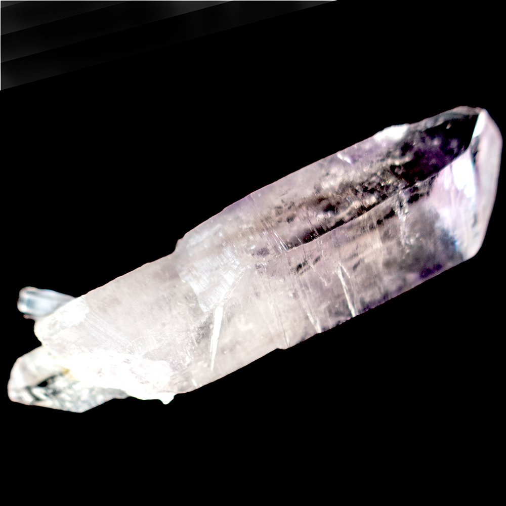 0) Dubbeleinder  Amethist Vera Cruz Natuur kristal 1x UNIEK