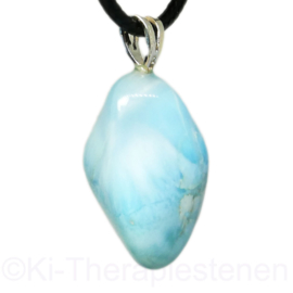 Larimar A-kwaliteit edelsteen hanger  p.st.