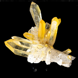 Golden Lemurian Healer Cluster 1x UNIEK.