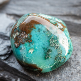 Gem Silica trommelsteen (XL) │ 1x UNIEK