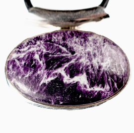 Kammereriet - Kammerite  Zilveren hanger | 1x UNIEK