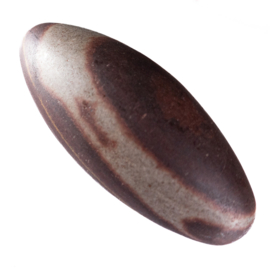 Shiva Lingam  L. 10 cm. ø 4,3 cm 1x UNIEK