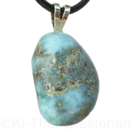 Larimar mét matrix hanger  p.st.