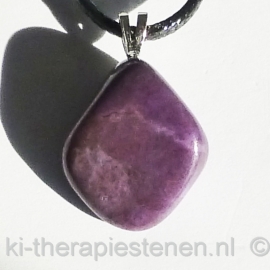 Jade, Lavendel (Jadeïet, lila)  hanger