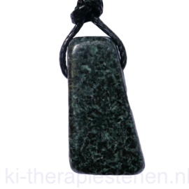 Preseli blauwe steen, Bluestone, `Stonehenge` hanger geboord p.st.